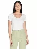 VERO MODA Damen T-Shirt VMMAXI My SS Soft U - Neck NOOS, Einfarbig, Gr. 36 (Herstellergröße: S), Weiß Bright White