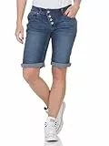 Buena Vista Jeans Hosen Damen - Malibu Short - Stretch Denim - Jeansblau - Gr. XL
