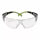 3 M Schutzbrille SecureFit sf410as Sicherheit Gläser, kratzfest, I/O Spiegel Objektiv