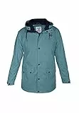 MADSea Herren Regenjacke Friesennerz 63080 Petrolblau, Farbe:petrolblau, Größe:L