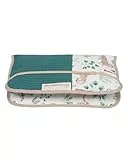 ULLENBOOM ® Windeltasche für unterwegs Madagaskar (Made in EU) - Wickeltasche für bis zu 3 Windeln, Feuchttücher & weiteres Zubehör, Windeletui mit Reißverschluss & Gummiband, klein & lässig