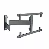 Vogel's Comfort TVM 3665 Schwenkbare OLED TV-Wandhalterung für 40-77 Zoll Fernseher, Max. 35 kg, Schwenkbar bis zu 180°, Full-Motion OLED TV Halterung max. VESA 600x400, Universelle Kompatibilität
