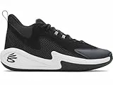 Under Armour - Unisex Curry 3Z 25 SDE Basketballschuhe, Schwarz (002), 13 Women/11.5 Men