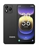 invens Note TK01 Smartphone ohne Vertrag, Dual-SIM 4G Android Günstig Handy, 6,52' HD+ Display, 4250mAh Akku, Octa Core, Gesichtserkennung, 4+32GB, 16MP+5MP Kamera, OTG, Schwarz