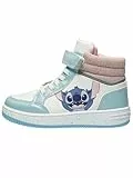 Disney Schuhe Mädchen, Süße Stitch Schuhe Für Madchen, Lilo Und Stitch Mädchen Sneaker, Turnschuhe, Sneaker Kinder, Weiß 32