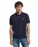 GANT Herren Reg Emb Archive Shield Polohemd, Evening Blue, XXL EU
