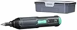 Amazon Basics by SKIL Akku-Schraubendreher, wiederaufladbar, 3,6 V (4V max) mit 34-teiligem Bit-Set und USB-Kabel