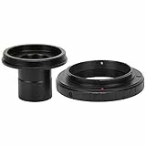 Akozon T2-Mount-Adapterring für Kamera Mikroskopobjektiv Adapterring 23,2 Mm T Mount Verlängerungsrohr