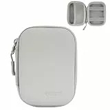 Linpr Digitalkamera Tasche Kompatibel mit CAMKORY/Kodak PIXPRO/Lecran/VAHOIALD/Canon IXUS 285 HS/Umipyiza/YLSHGXFC/AOREGRE, Kleine Digitalkameratasche Reisekamera Tasche (PU-Grau)