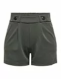 JdY Damen Jdygeggo JRS Noos Shorts, Peat/Detail:Black Button, XL EU