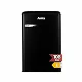 Amica KS 15617 MS Kühlschrank, Schwarz, Energieeffizienzklasse E