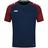 JAKO Herren T-Shirt Performance, Marine/Rot, M