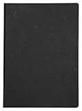 Clairefontaine 791401C - Heft / Notizbuch AgeBag DIN A4 21x29,7cm, Leinenoptik, blanko 96 Blatt, Schwarz, 1 Stück