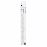 STAEDTLER 30,5 cm Ingenieur-Lineal – Dreieckiges Ingenieur-Lineal mit 6 Skalen (10–60 Teile/Zoll), farbcodierte Rillen, Kunststoff