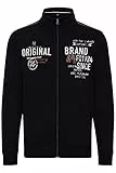 FQ1924 Lenne Herren Sweatjacke Cardigan Jacke mit Stehkragen, Größe:M, Farbe:Black Beauty (193911)