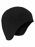 Ziener Unisex Ianthe Under Helmet Hat Unterzieh Helmmütze, black, M