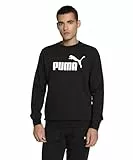 PUMA Herren ESS No. 1 Logo Crew TR Crew-Sweatshirts, PUMA Black, L