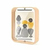 Umbra Bellwood Tischbilderrahmen, zweiseitiger Bilderrahmen für 10x15 oder 13x18 cm Fotos, Natur