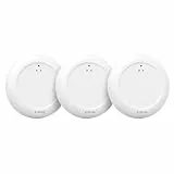 X-Sense Wassermelder WLAN, Smarter Wassermelder, mit App-Warnungen(nur 2.4Ghz), wasserdicht nach IP67, Funk-Wassersensor für Küche, Bad, Keller, SBS50 Basisstation erforderlich, SWS0A, 3er Set