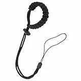 ciciglow Diving Wrist Strap für Kamera, Tauchen Handgelenk Lanyard, Hand Woven, für Handy, Action Kamera, für Hero 10/9/8/7/6/5/4/3(Schwarz)