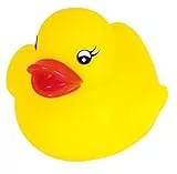 Novelty Place Gummiente Ducky Baby Badespielzeug für Kinder (48 Stück)