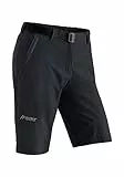 Maier Sports Lawa, Kurze Damen Wanderhose, Wasserabweisende Bermuda für Trekking und Hiking, PFC-frei, mSTRETCH pro 4 & Dryprotec, Schwarz, 40 (W31/L31)