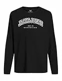 JACK&JONES JUNIOR JJECALEB Varsity Tee LS O-Neck JNR