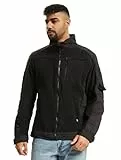 Brandit Fleece Ripstop Jacket, Farbe: black, Größe: 4XL