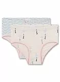 Sanetta Mädchen-Slips (Doppelpack) Rosa | Hochwertige und nachhaltige Unterhose für Mädchen aus Bio-Baumwolle. Inhalt: 2er Set Unterwäsche für Mädchen
