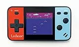 Lexibook, Cyber Arcade Pocket, Tragbare Handheld-Spielkonsole, 150 Spiele, 1,8“ LCD-Farbbildschirm, Gaming-Spielzeug für Kinder, blau/rot, JL1895