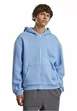 Build Your Brand Herren By285-fluffy Zip Hoody Sweatshirt, PowderBlue, L EU