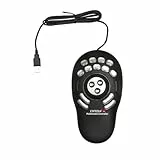 Contour ShuttlePRO v2 Multimedia Controller mit Jogwheel und 15 frei programmierbaren Tasten, ideal für Video, Audio und Fotobearbeitung, kompatibel mit Mac und PC - Schwarz