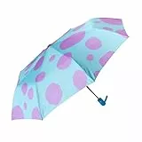 Grupo Erik Taschen Regenschirm Automatik Disney Pixar Monster Inc. Regenschirm Klein - Regenschirm Kinder und Erwachsene - Taschenschirm Automatik Offizieller Disney Merch Blau