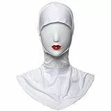 BESTOYARD Frauen Einstellbare Muslim Hijab Neck Cover Schal Haube Innere Hijab Cap Full Cover Bone Lady Islamische Muslimische Kopfbedeckung (43x45 cm, Weiß)