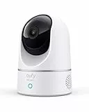 eufy Security Indoor Cam E220, 2K Überwachungskamera, Schwenk-Neige-Sicherheitskamera, WLAN, Personenerkennung, Nachtsicht, Bewegungssensor, HomeBase Nicht kompatibel(Generalüberholt)