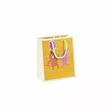 Clairefontaine 30657-3C - Geschenktasche Format M, 21,5 x 10,2 x 25,3 cm, ideal für Bücher und Spiele, 1 Stück, Good vibes