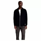 Selected Homme Herren Slhemanuel Soft Full Zip Sweat Noos Swetahsirt-Jacke, Schwarz, L EU