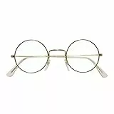 W WIDMANN MILANO Party Fashion 1840R - Brille Weihnachtsmann, mit runden Gläsern, Nikolaus, Weihnachten, Karneval, Mottoparty