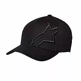 Alpinestars Corp Shift 2 Baseballkappe Herren mit vorgebogenem Schirm und inneres Band auf originaler Flexfit Stoff