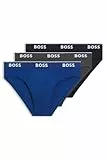 BOSS Herren Brief 3p Co/EL Slips, New - Open Blue487, L EU