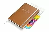 weekview Business Planner 2026 A5+ – Professioneller Personal Organizer & Erfolgsplaner | Wochen- & Quartalsplanung, Jahresziele, Business-Tools, Notizseiten (Cognac, Classic)