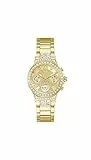 GUESS Damen Analog Quarz Uhr mit Edelstahl Armband GW0320L2