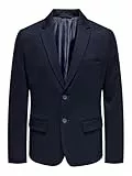 ONLY & SONS Herren Onsmark Slim 0209. Blazer Noos Sakko, Night Sky, M EU