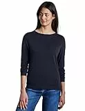 STREET ONE Damen A302973 Weicher Strickpullover, Deep Blue, 44 EU