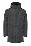 11 Project Tibor Steppjacke Herren Parka Winterjacke Steppparka gefüttert mit hochabschließendem Kragen, Größe:XL, Farbe:Iron Gate (193910)