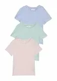 s.Oliver Junior Mädchen 2179558 Triple Pack T-Shirt, 6491, 128-134 EU
