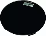 Clatronic Personenwaage | Elektronische Glas-Personenwaage | Messbereich bis 150 kg | Auflösung von 2,5-150 kg: 100-g-Schritte | Batteriebetrieb| Automatische Abschaltung | PW 3369 schwarz