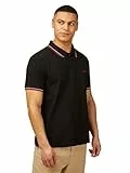 Ben Sherman Herren Poloshirt Signature Pique schwarz XL