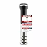 CASO SV400 Sous Vide Stick, Testsieger Haus & Garten Test, Sous Vide Stab für Behälter bis 20l Volumen, Sous Vide Garer, 25-90°C in 0,5°C Schritten, IPX7, platzsparendes Design