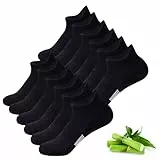 inaWarm Bambus Sneaker Socken Damen 39-42 35-38, 6 Paar Atmungsaktive Sportsocken, Kurze Laufsocken Damen Geschenk mit Geschenkbox